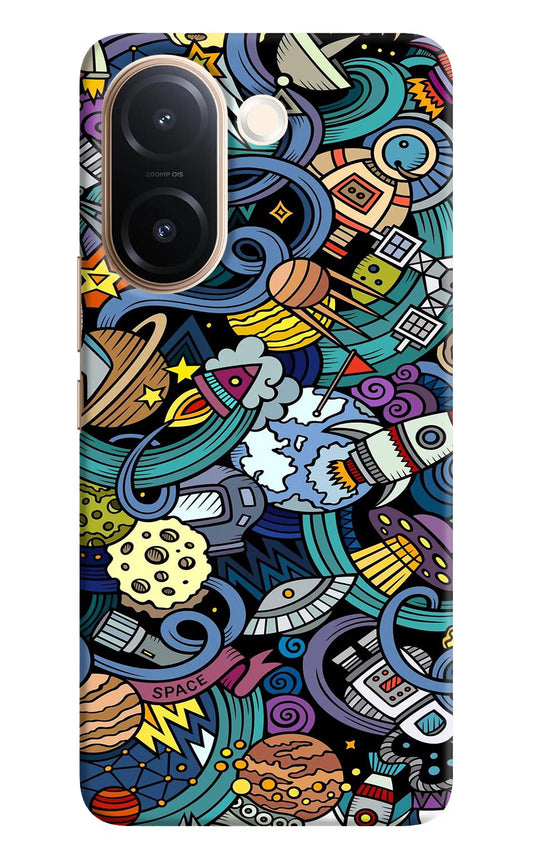 Space Abstract Vivo V60e 5G Back Cover
