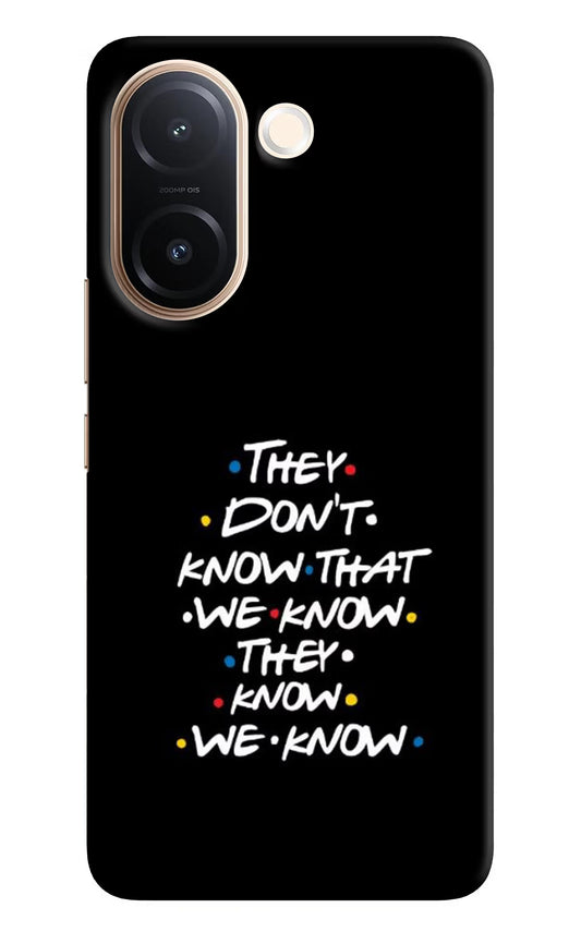 FRIENDS Dialogue Vivo V60e 5G Back Cover