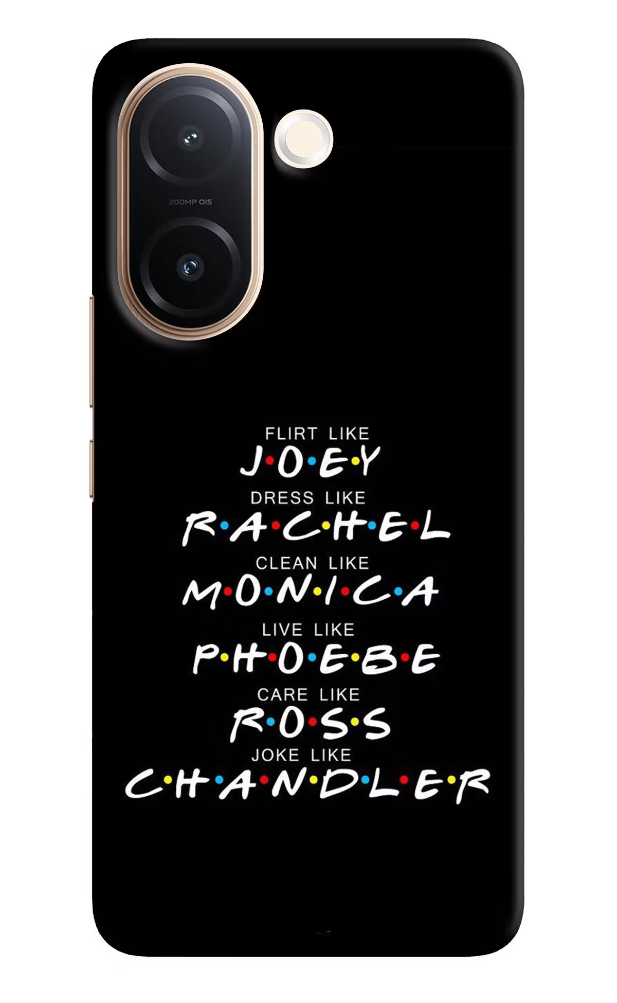 FRIENDS Character Vivo V60e 5G Back Cover