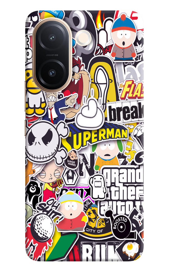Sticker Bomb Vivo V60e 5G Back Cover