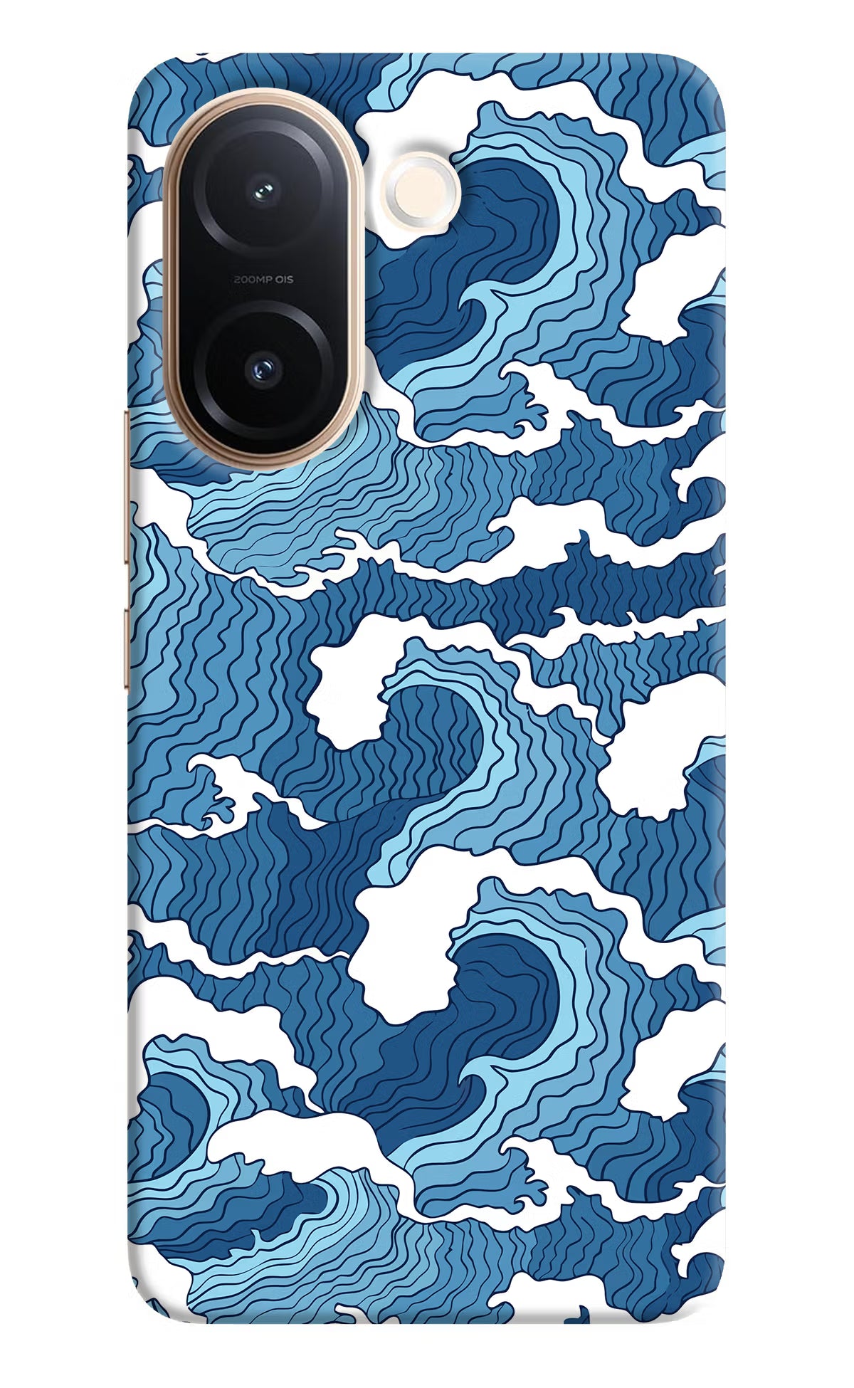 Blue Waves Vivo V60e 5G Back Cover