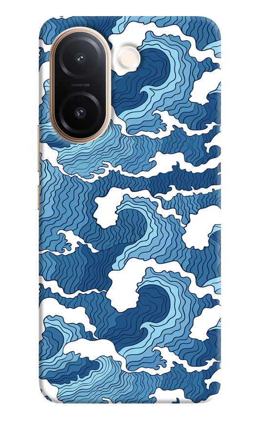 Blue Waves Vivo V60e 5G Back Cover