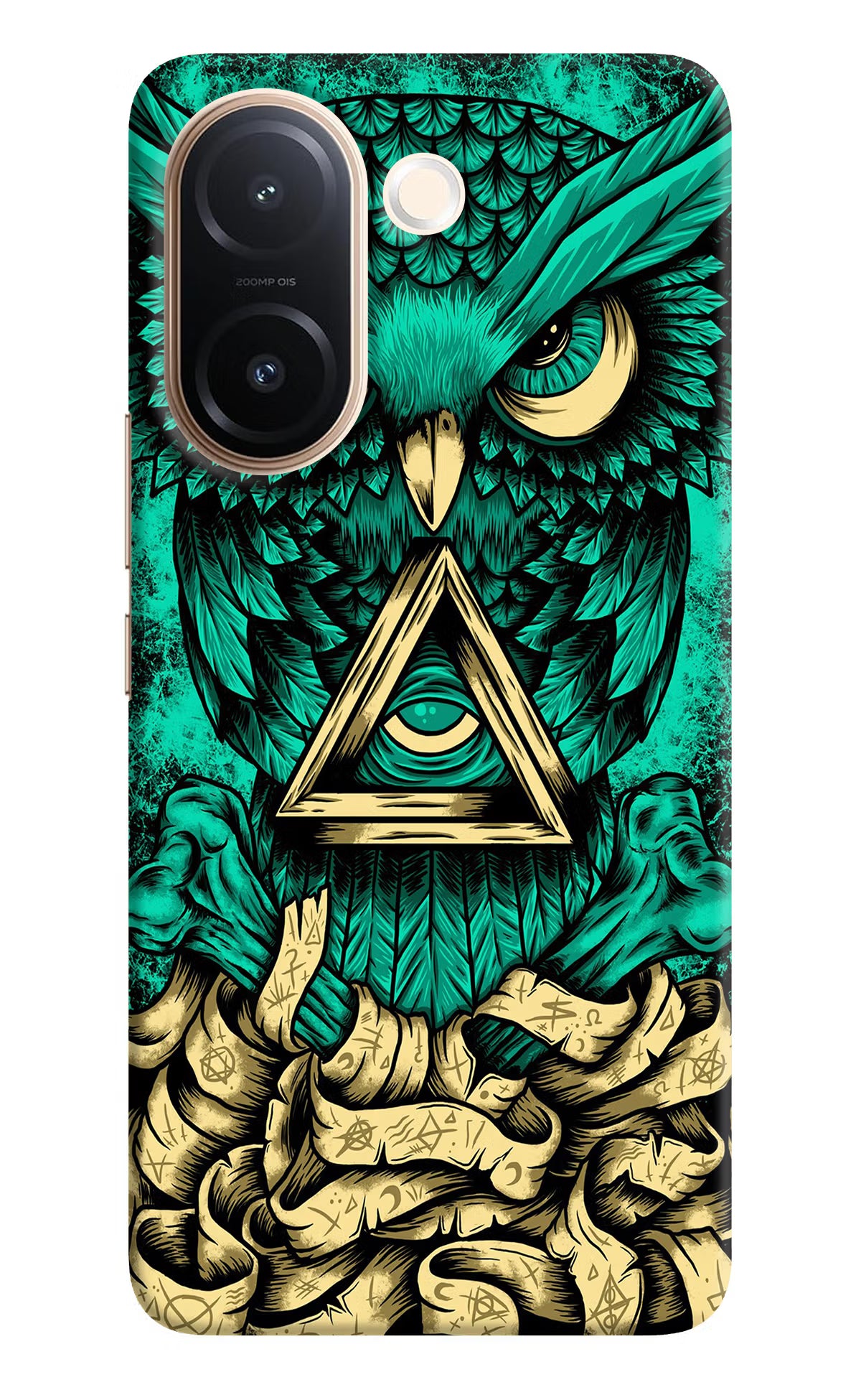 Green Owl Vivo V60e 5G Back Cover