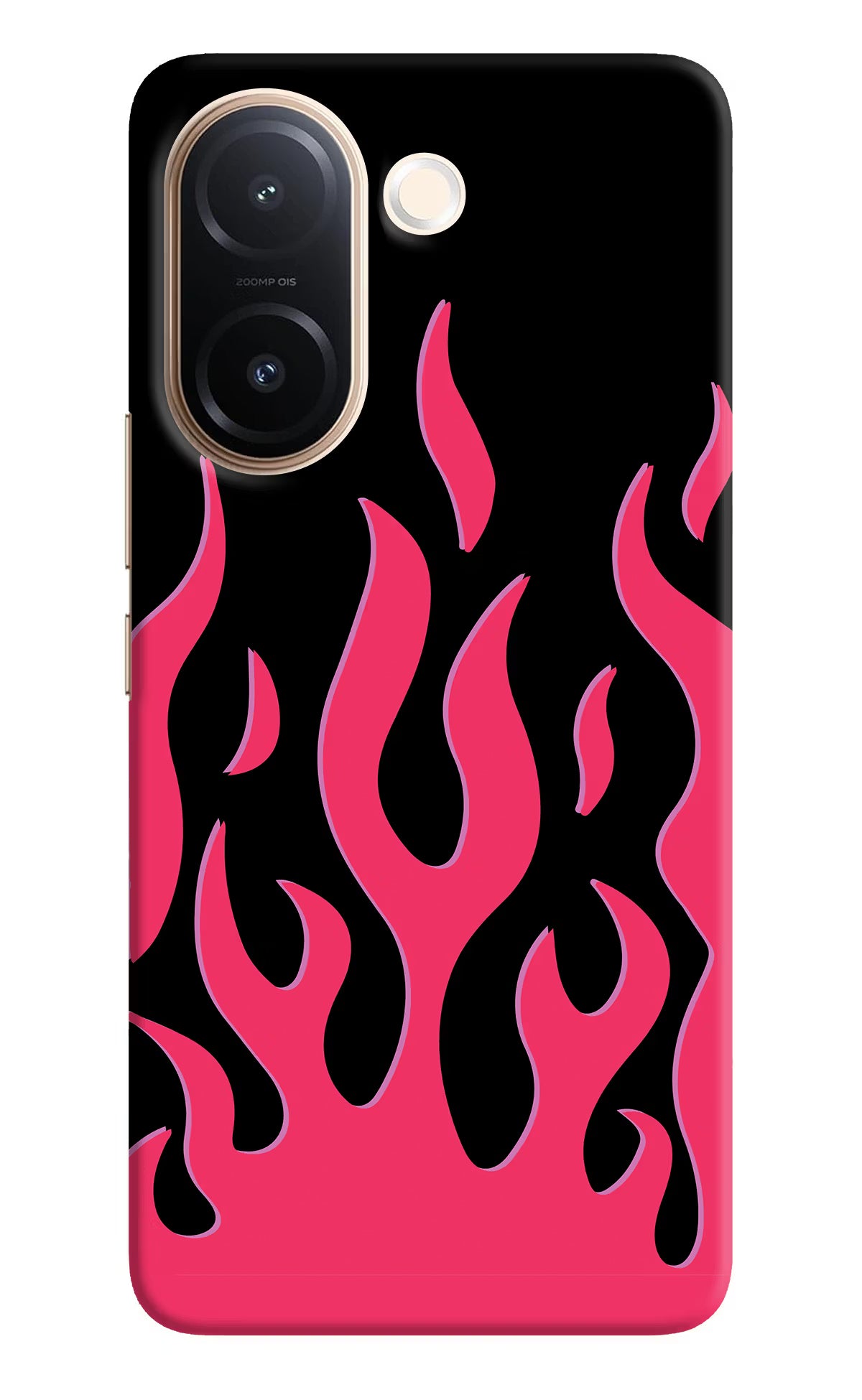 Fire Flames Vivo V60e 5G Back Cover