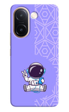 Cute Astronaut Chilling Vivo V60e 5G Back Cover