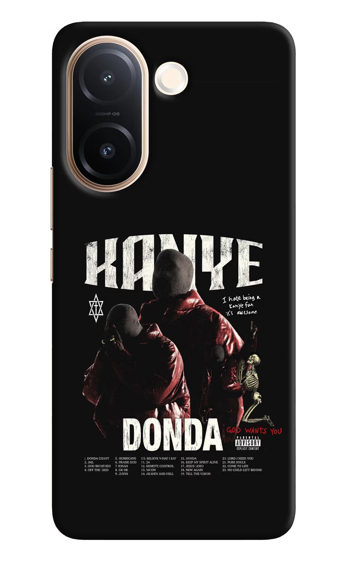 Donda Kanye West Vivo V60e 5G Back Cover