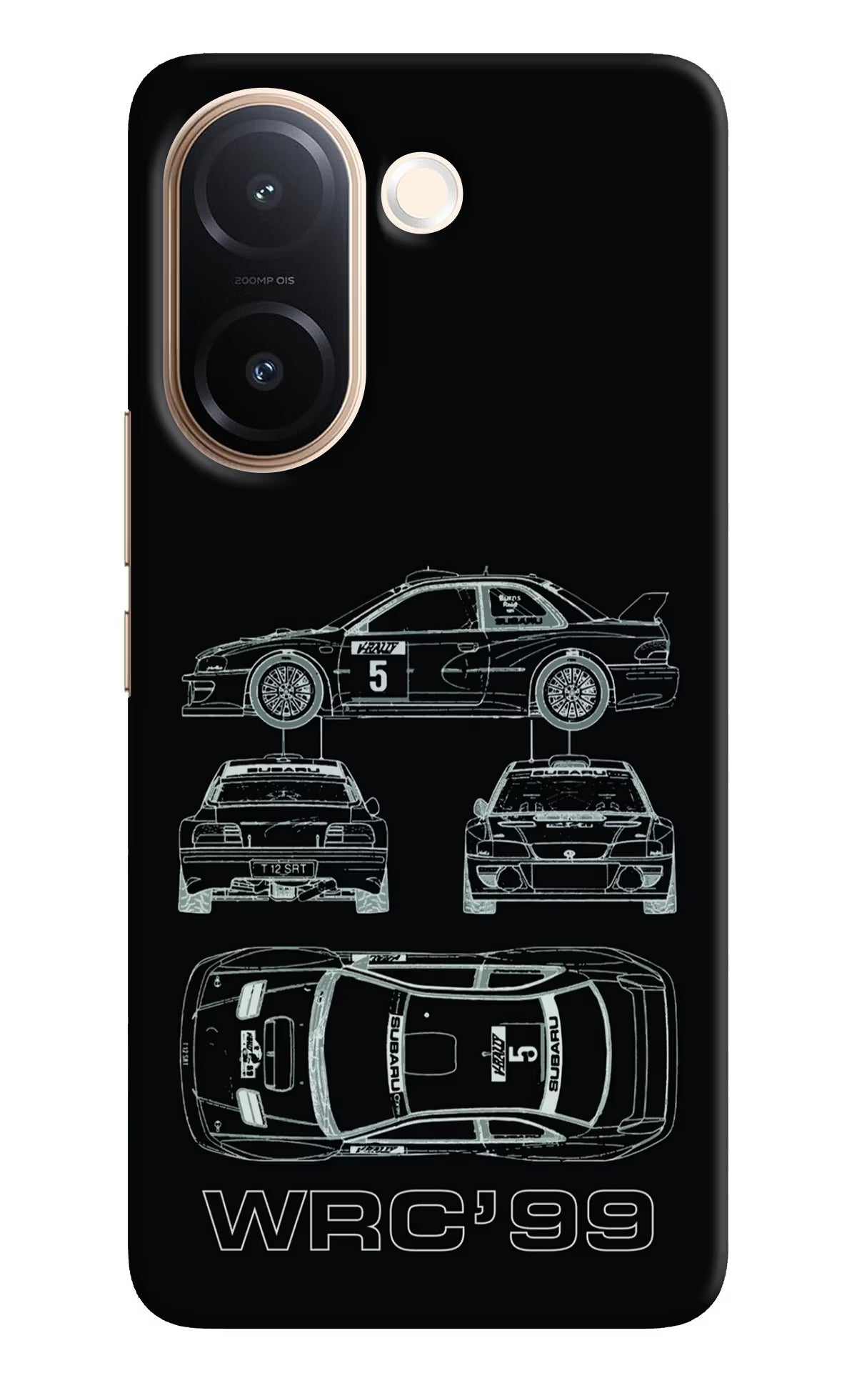 WRC'99 Vivo V60e 5G Back Cover