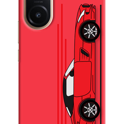 Red Velocity Vivo V60e 5G Back Cover