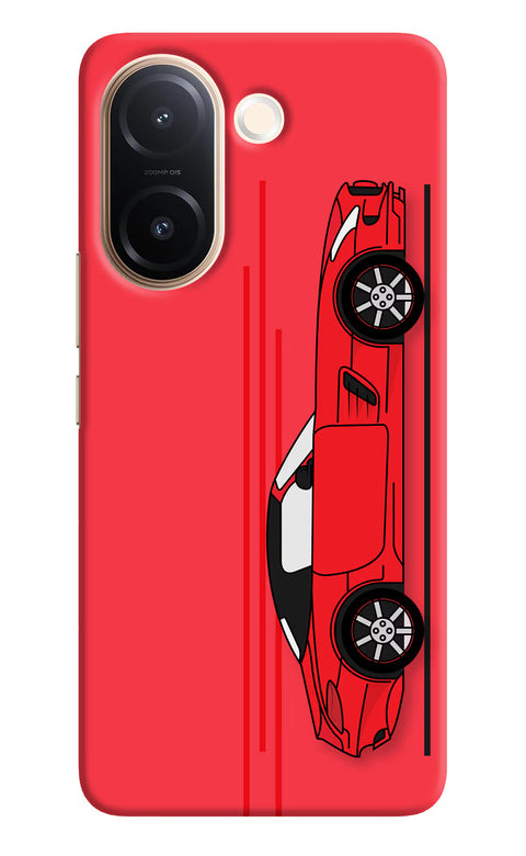 Red Velocity Vivo V60e 5G Back Cover