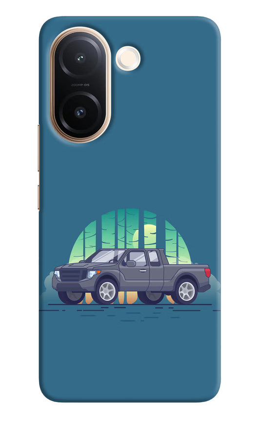 Retro Garage Vibe Vivo V60e 5G Back Cover