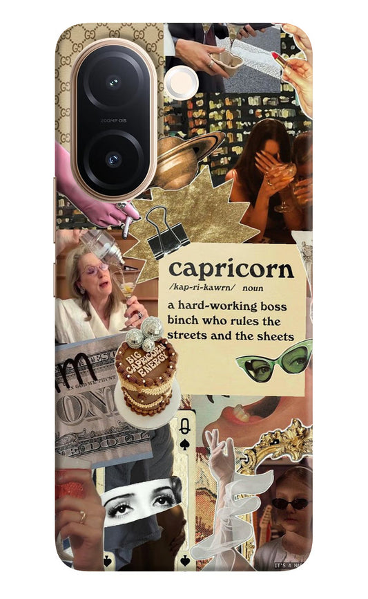 Capricorn Zodiac Vivo V60e 5G Back Cover
