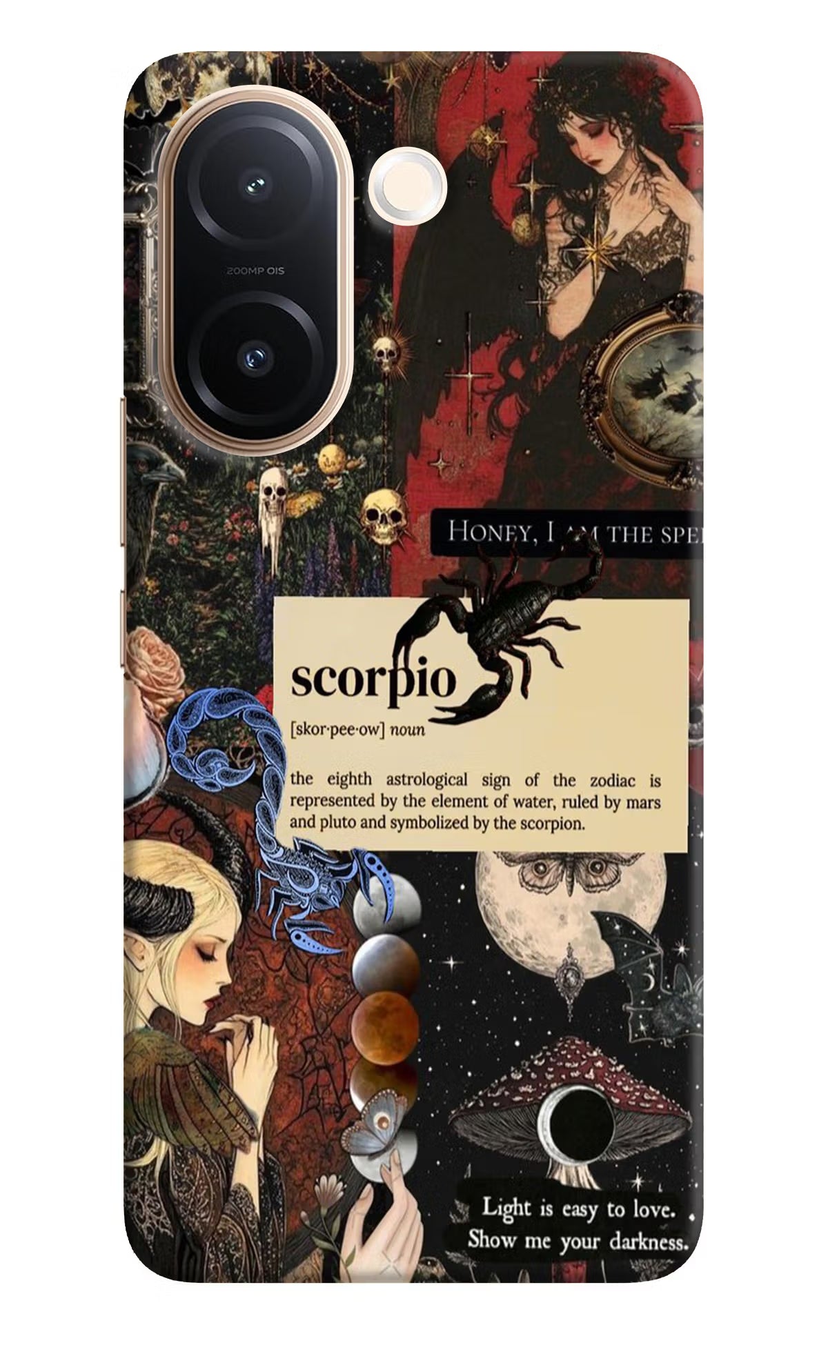 Scorpio Zodiac Vivo V60e 5G Back Cover