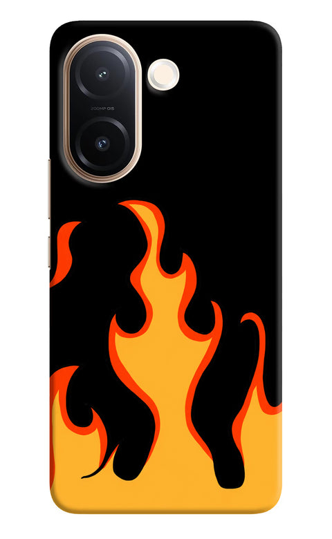 Fired Up – Black Vivo V60e 5G Back Cover