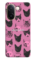 Pink Cats Vivo V60e 5G Back Cover