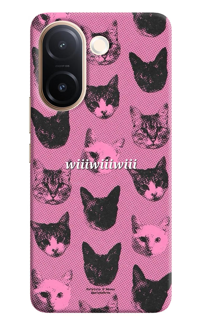 Pink Cats Vivo V60e 5G Back Cover
