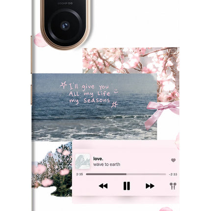 Wave to earth Vivo V60e 5G Back Cover