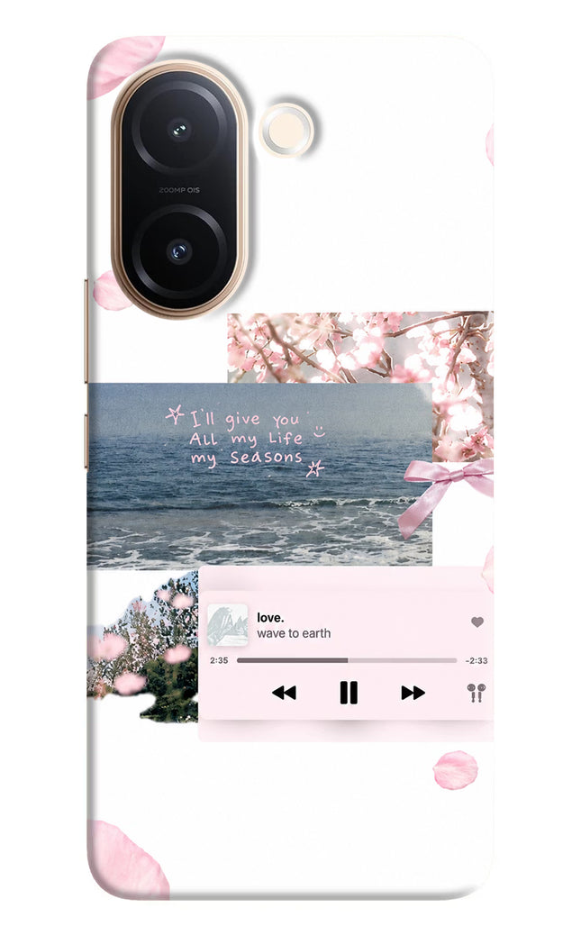 Wave to earth Vivo V60e 5G Back Cover