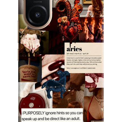 Zodiac Aries Vivo V60e 5G Back Cover