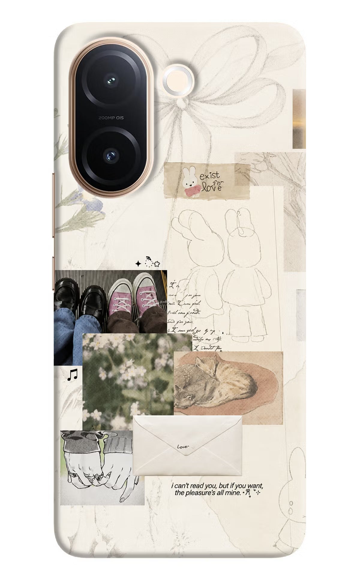 Soft Aesthetic Vivo V60e 5G Back Cover
