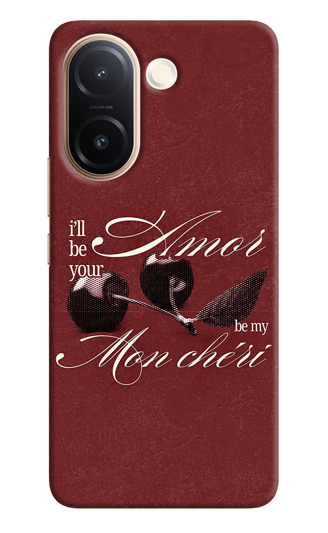 Velvet Cherry Vivo V60e 5G Back Cover