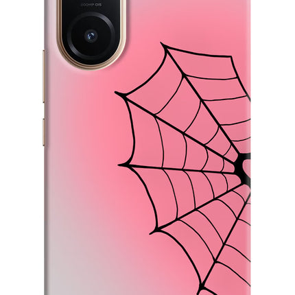 Pink Web Vivo V60e 5G Hard Case Back Cover by Casekaro