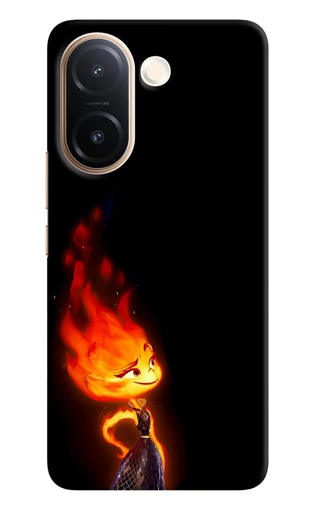 Ember Flame Vivo V60e 5G Back Cover