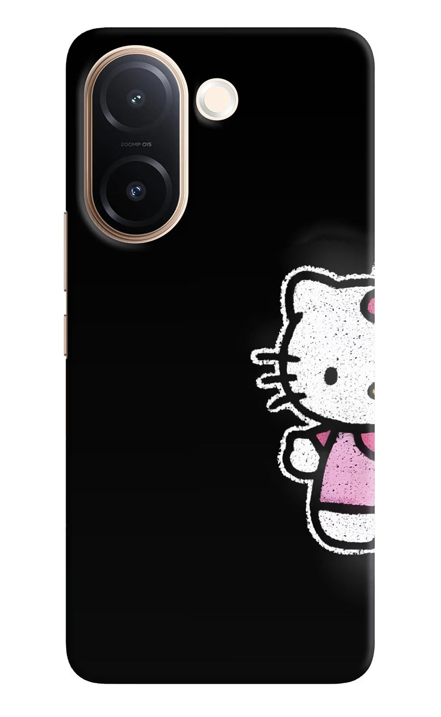 Kitty Charm Vivo V60e 5G Back Cover, Hard case
