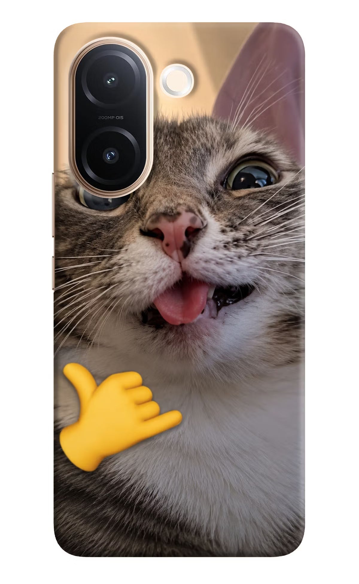Silly Cat Call Vivo V60e 5G Back Cover