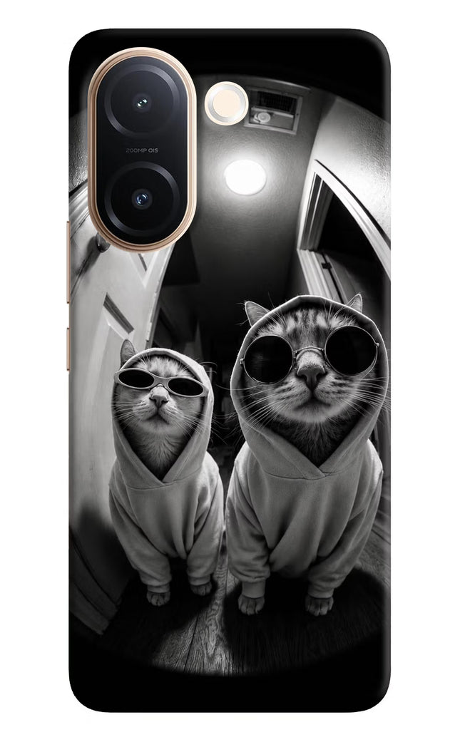 Hood Cats Vivo V60e 5G Hard Case Back Cover by Casekaro
