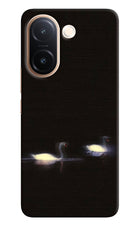 Silent Swans Vivo V60e 5G Hard Case Back Cover by Casekaro