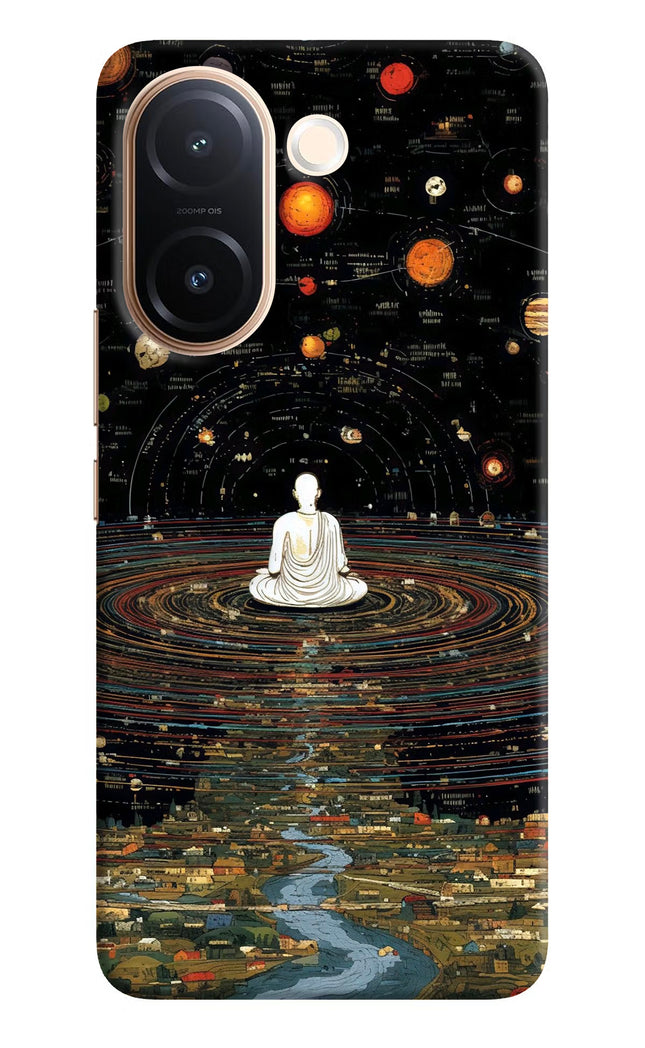 Space Monk Vivo V60e 5G Hard Case Back Cover by Casekaro