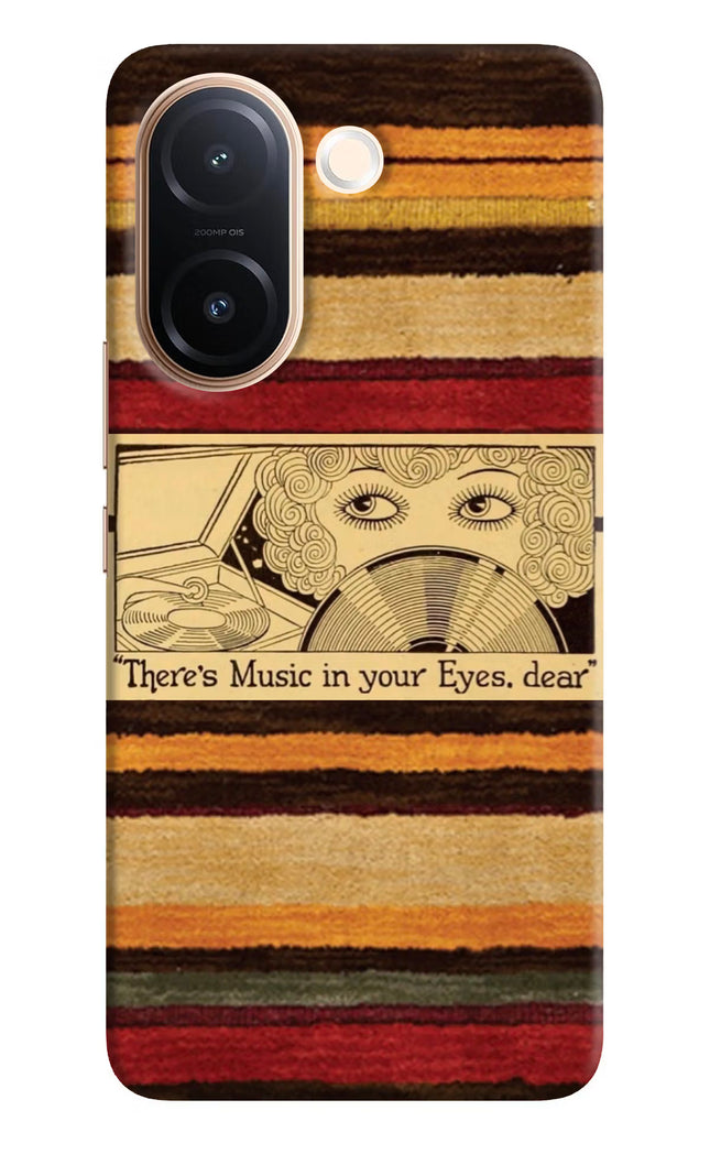 Vinyl Stripes Vivo V60e 5G Hard Case Back Cover by Casekaro