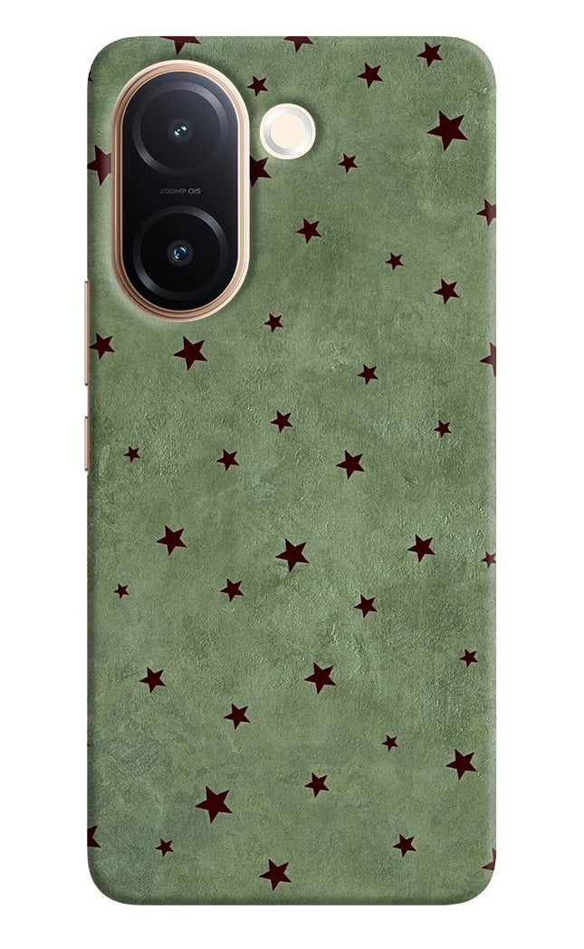 Green Stars Vivo V60e 5G Hard Case Back Cover by Casekaro