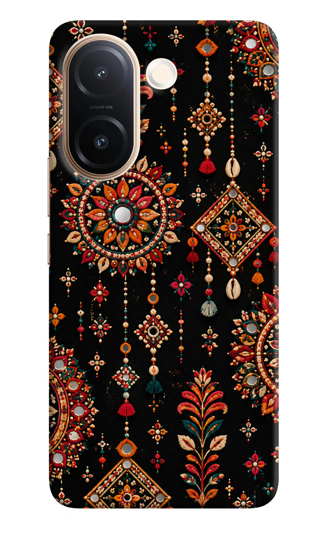 Boho Noir Vivo V60e 5G Hard Case Back Cover by Casekaro