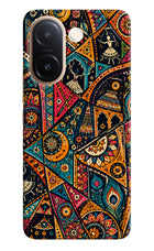 Folk Print Vivo V60e 5G Hard Case Back Cover by Casekaro