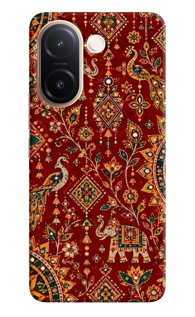 Laal Riwaaz Vivo V60e 5G Hard Case Back Cover by Casekaro