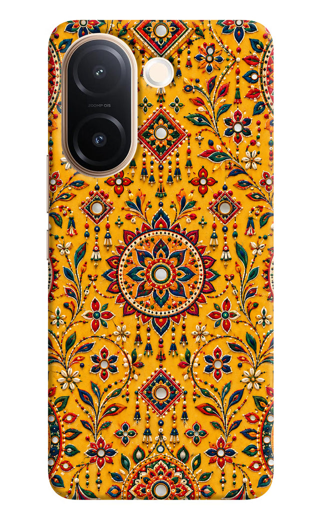 Sunlit Aura Vivo V60e 5G Hard Case Back Cover by Casekaro