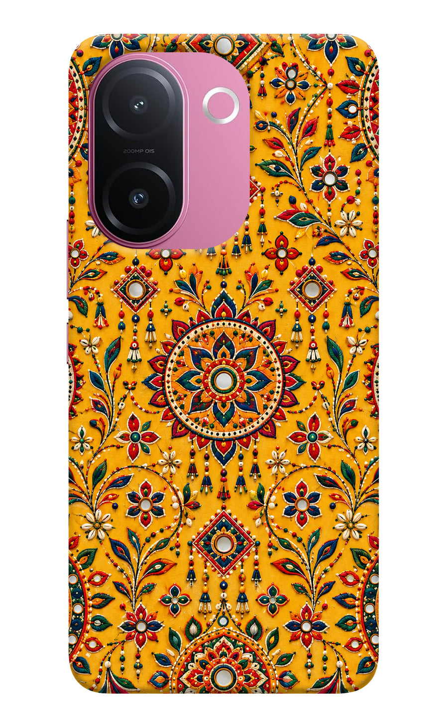Sunlit Aura Vivo V60e 5G Back Cover, Hard case