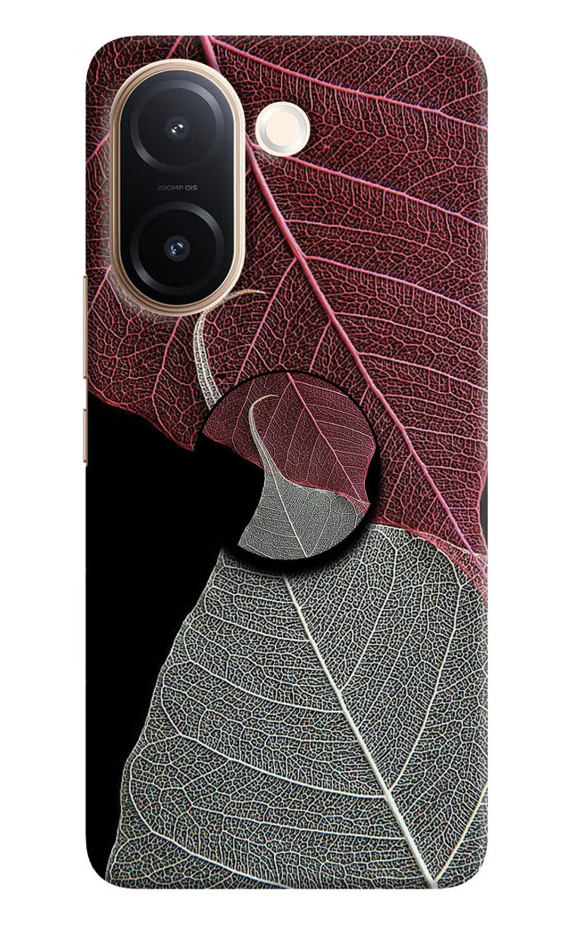 Leaf Pattern Vivo V60e 5G Pop Case