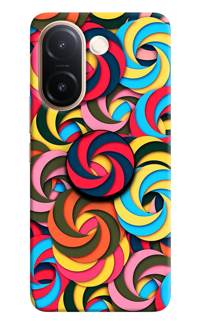 Spiral Pattern Vivo V60e 5G Pop Case