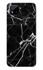 Black Marble Pattern Realme C11 2021 Back Cover