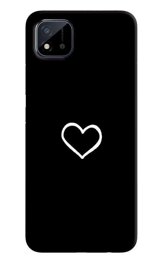 Heart Realme C11 2021 Back Cover
