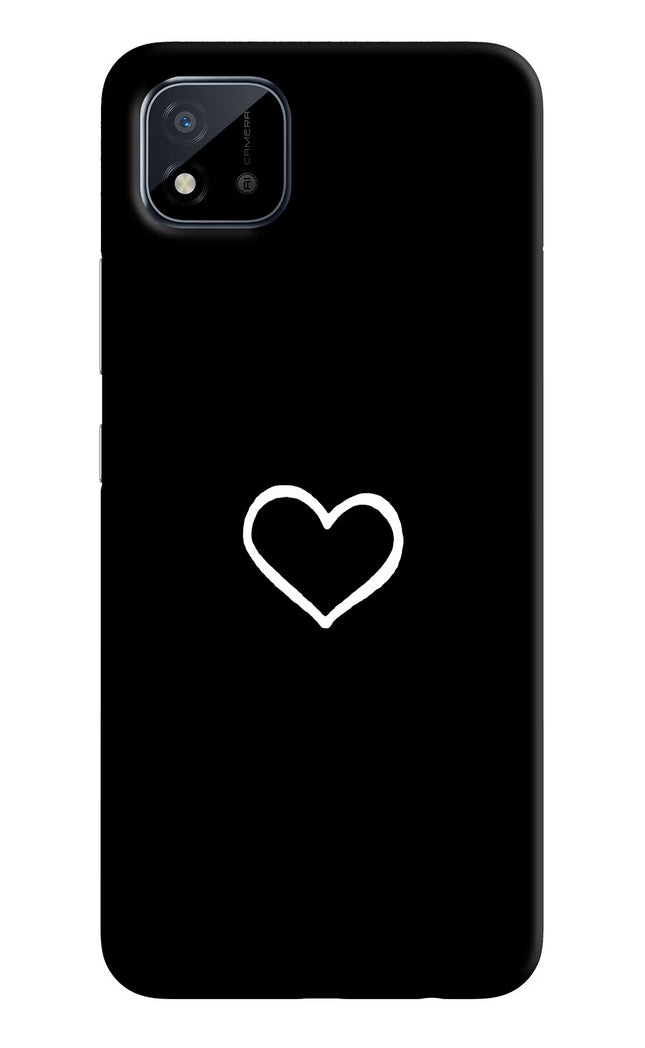 Heart Realme C11 2021 Back Cover
