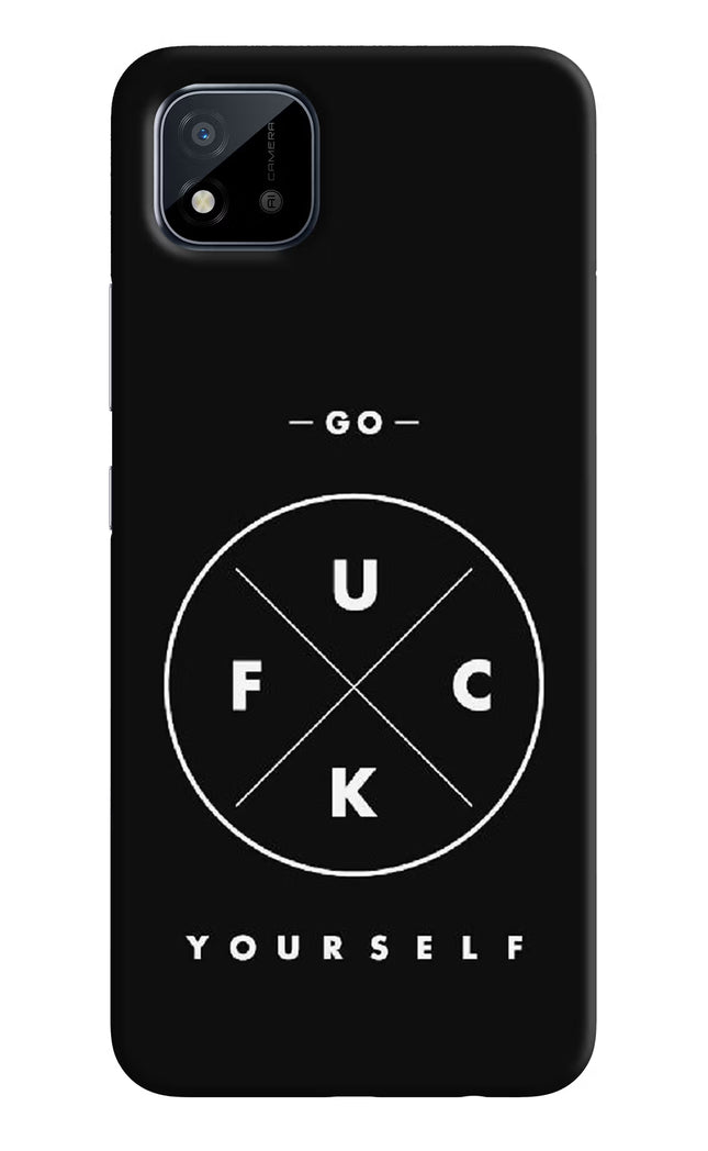 Go Fuck Yourself Realme C11 2021 Back Cover