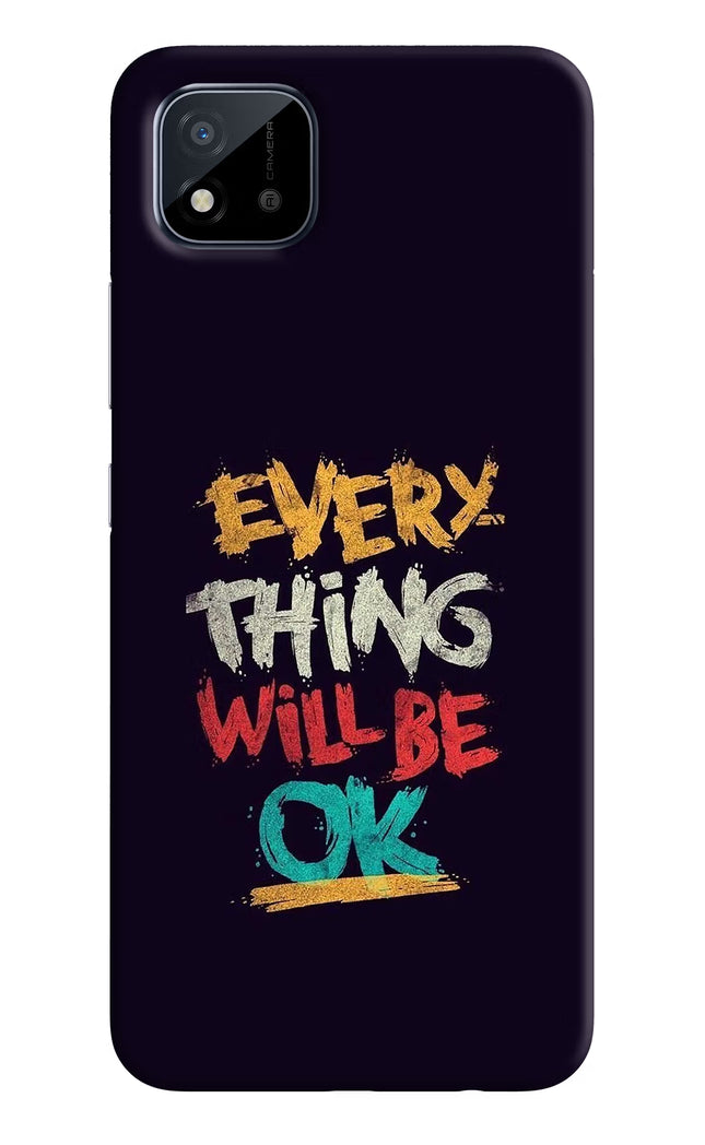 Everything Will Be Ok Realme C11 2021 Back Cover