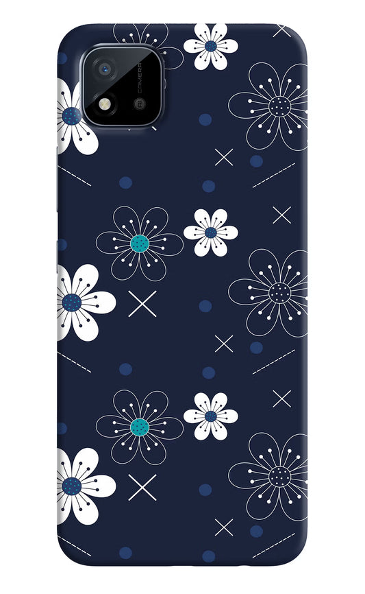Flowers Realme C11 2021 Back Cover