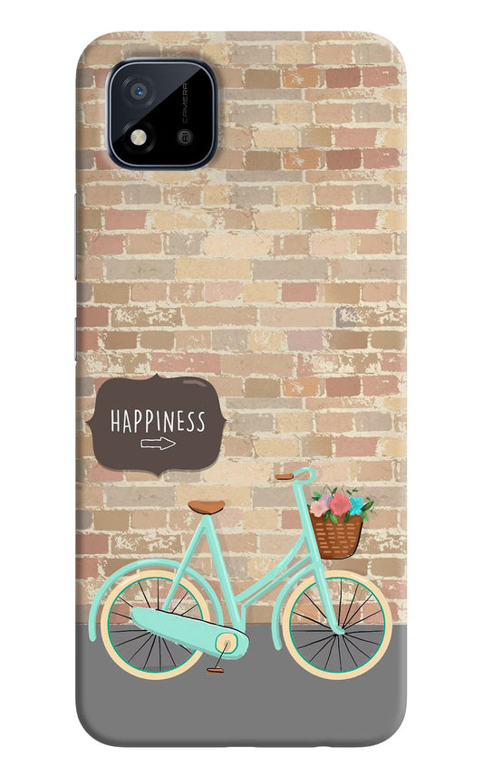 Happiness Artwork Realme C11 2021 Back Cover