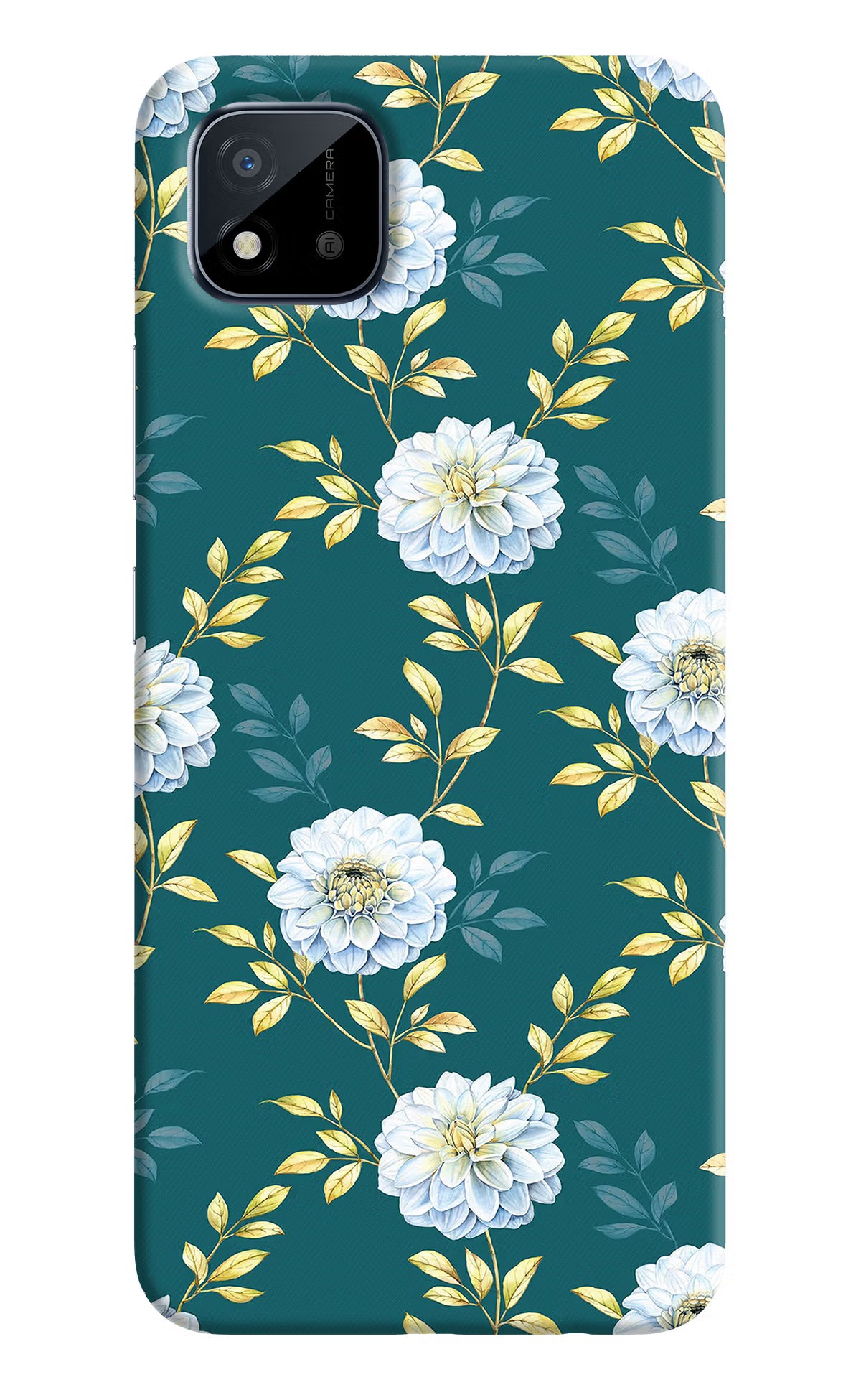 Flowers Realme C11 2021 Back Cover