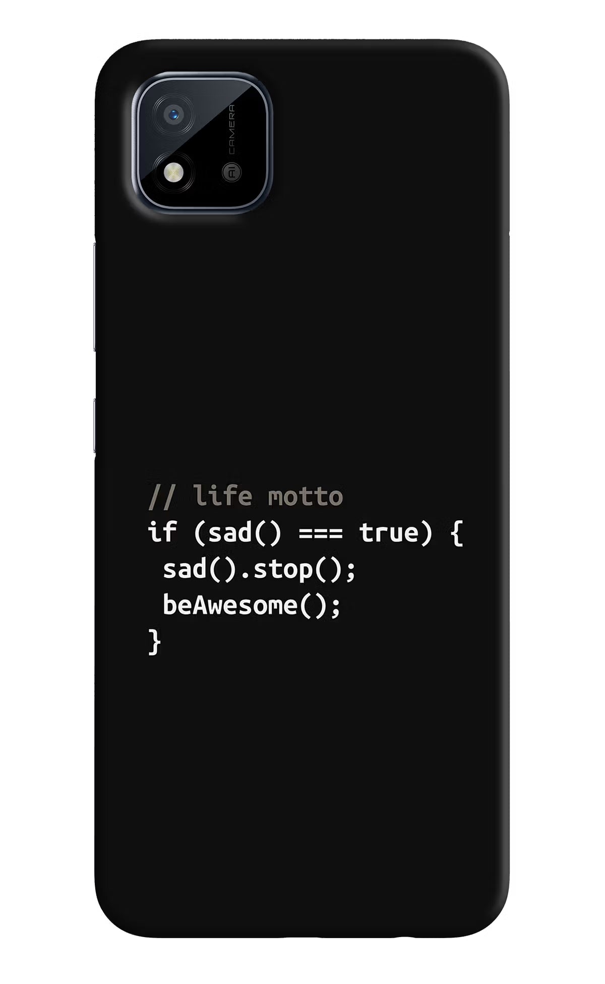 Life Motto Code Realme C11 2021 Back Cover