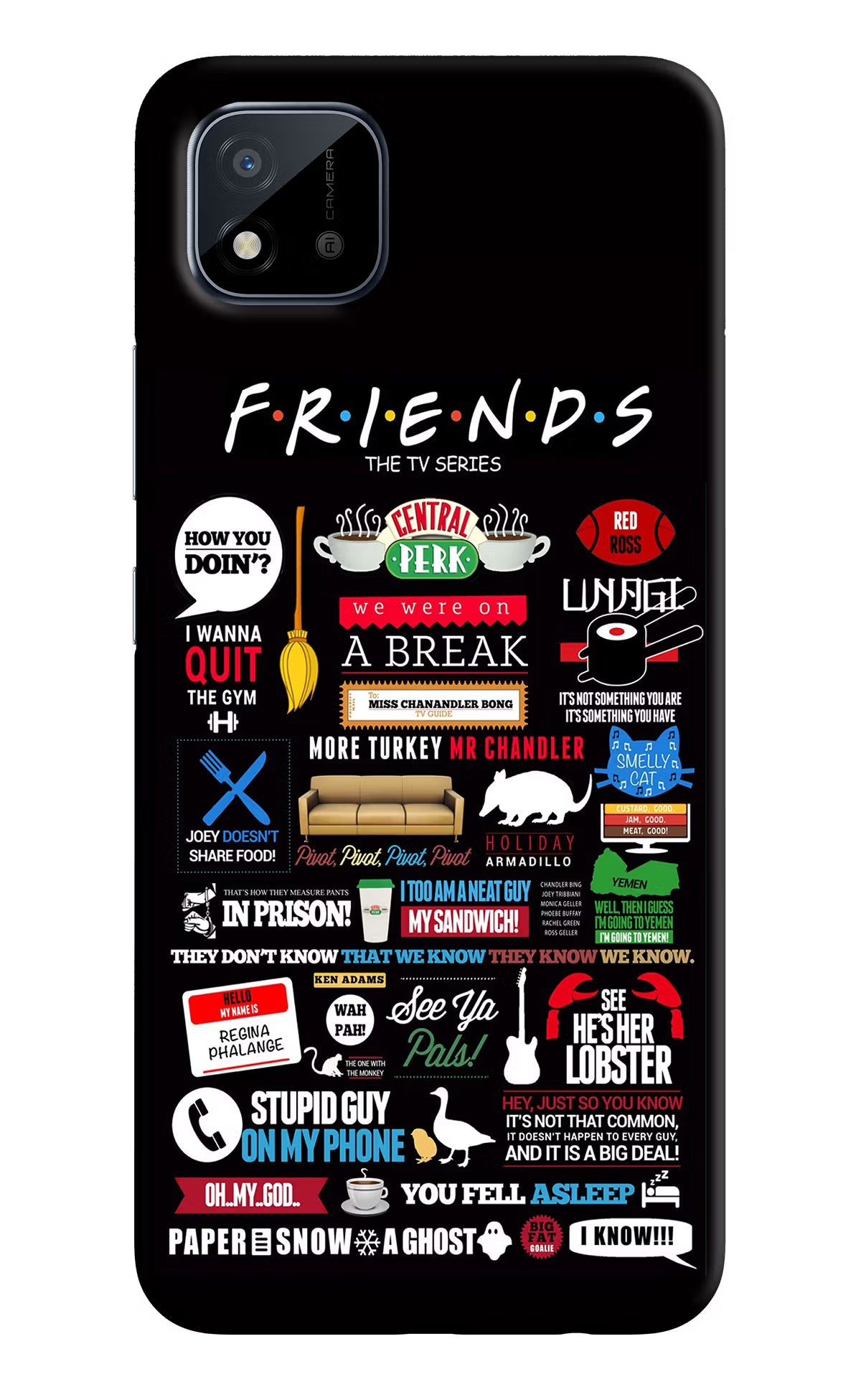FRIENDS Realme C11 2021 Back Cover